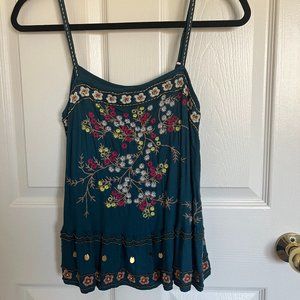 Athropologie Adjustable Strap Top XS